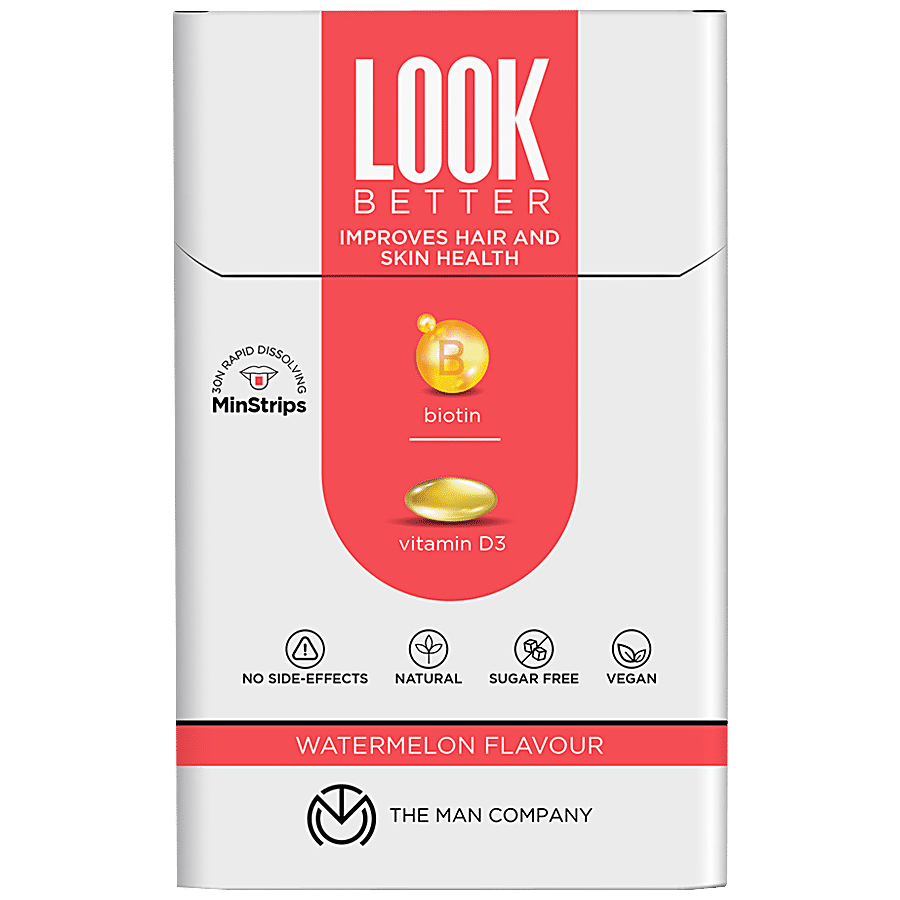 MinS Look Better MinStrips - Biotin & Vitamin D3