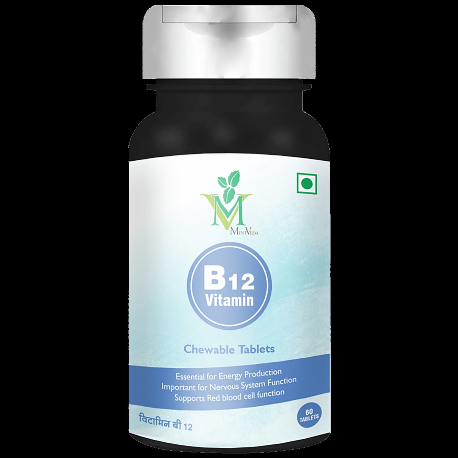 Mintveda Vitamin B12 Chewable Tablets