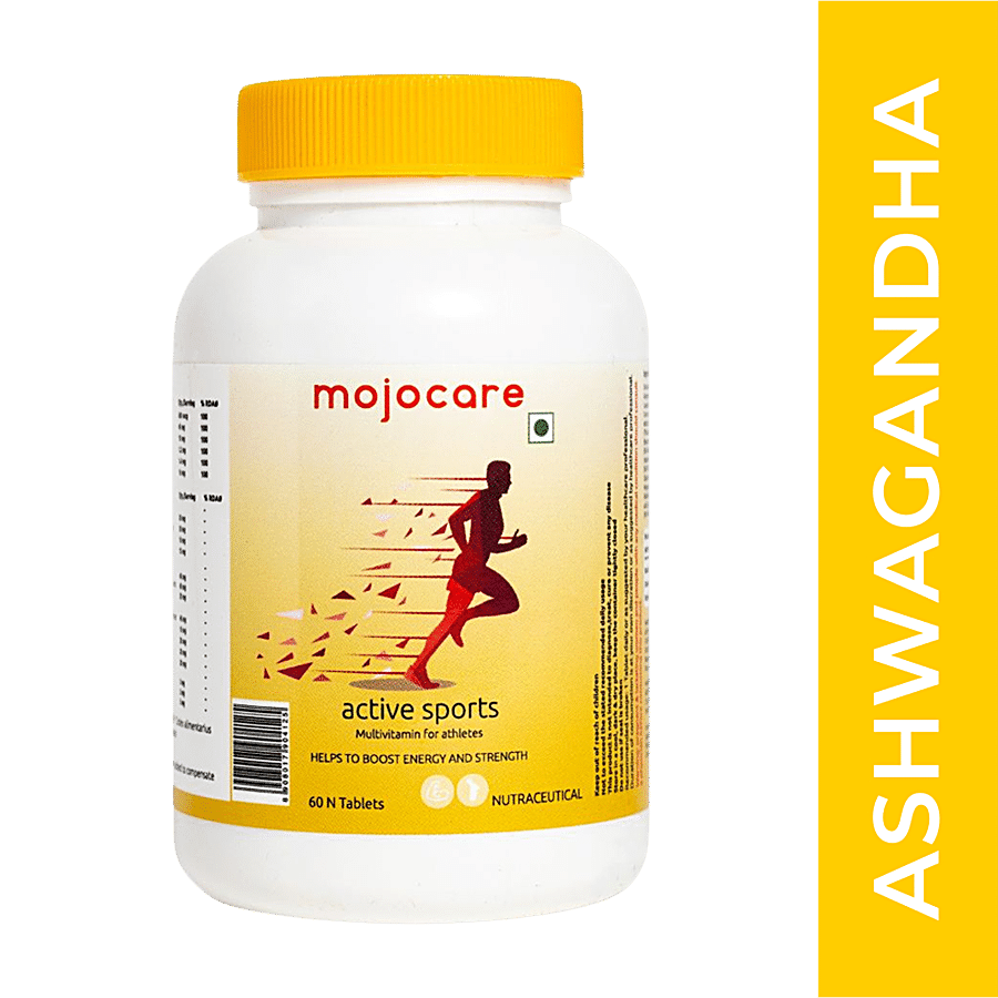 Mojocare Active Sports Multivitamin Tablets - With Ashwagandha