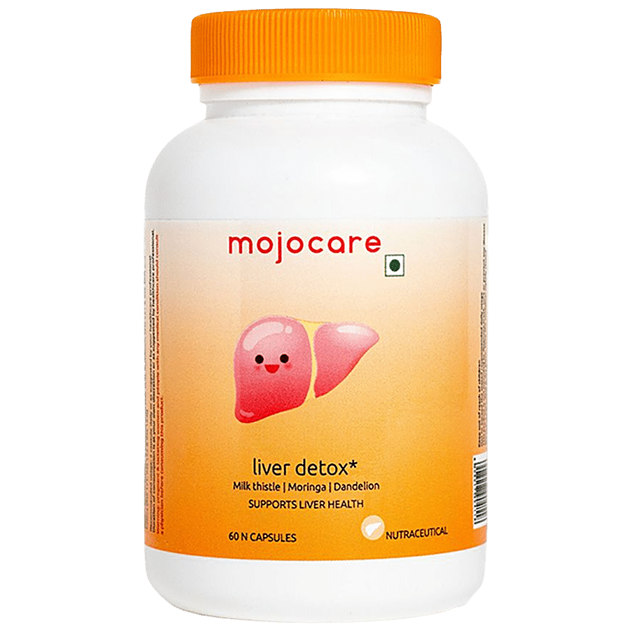 Mojocare Liver Detox Capsules - With Milk Thistle