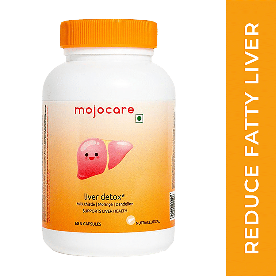 Mojocare Liver Detox Capsules - With Milk Thistle