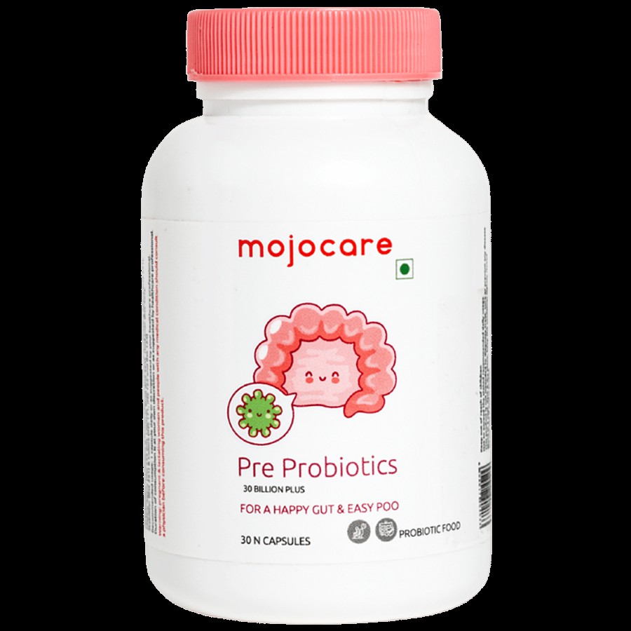 Mojocare Pre Probiotic Capsules - Improves Gut Health & Digestion