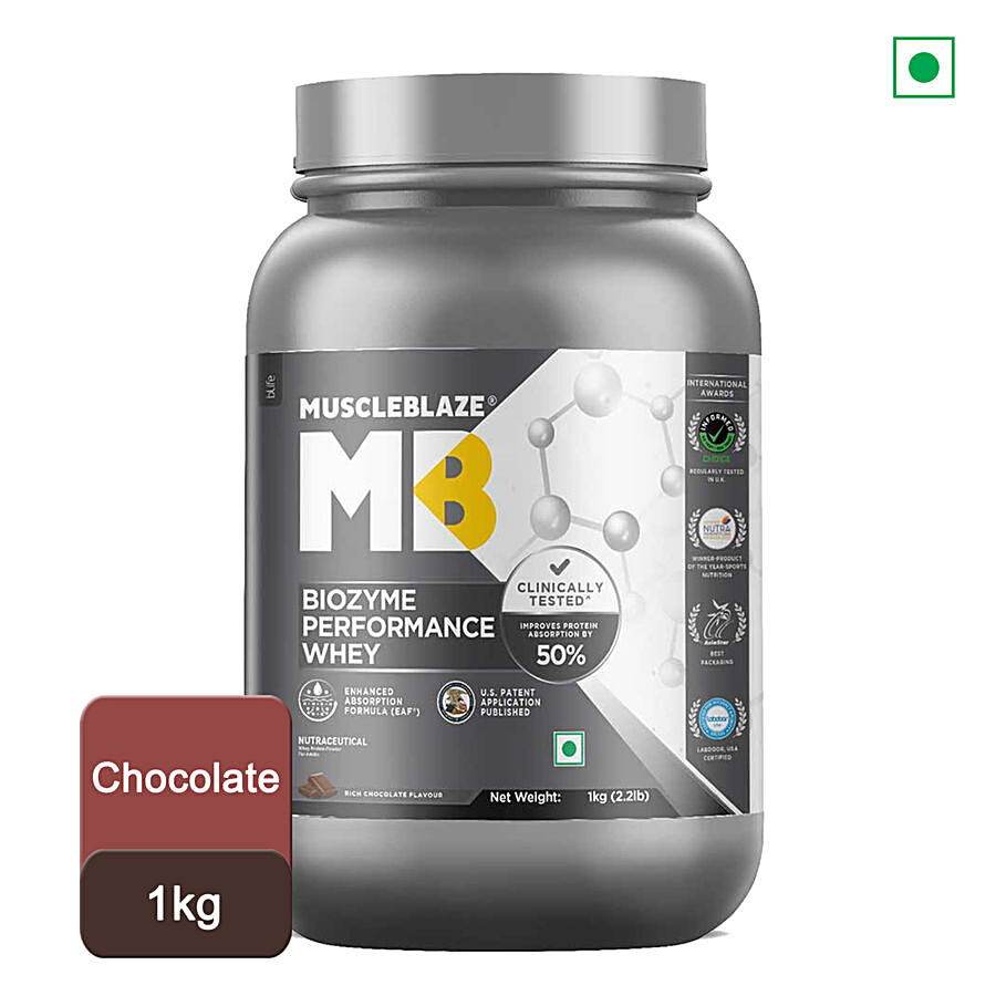 MuscleBlaze Biozyme Performance Whey Rich Chocolate