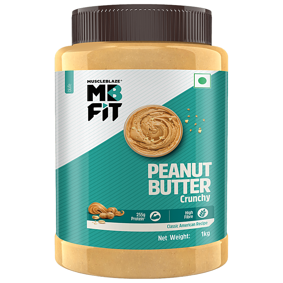 MuscleBlaze Fit Peanut Butter - Crunchy