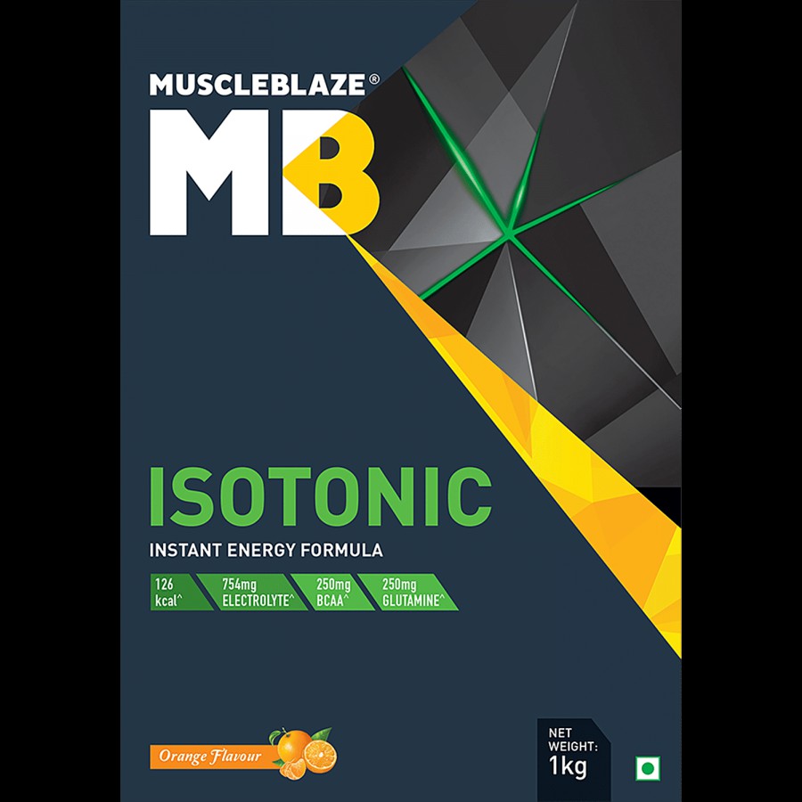 MuscleBlaze Isotonic Instant Energy Formula - 250mg Glutamine