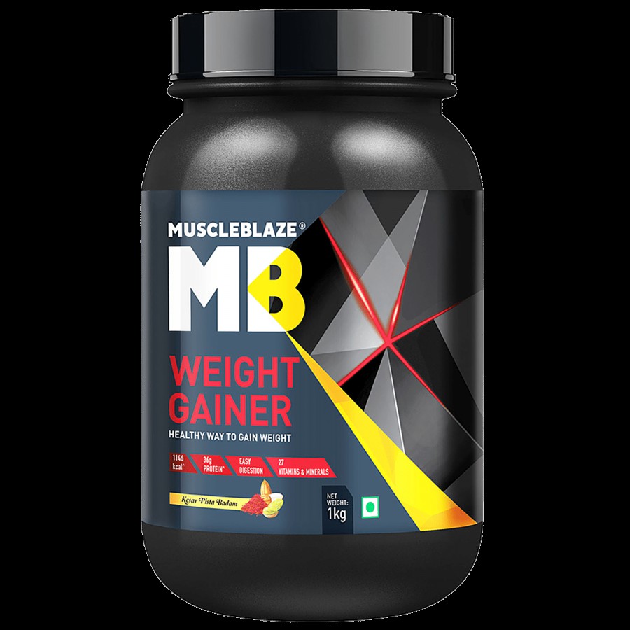 MuscleBlaze Weight Gainer - 36g Protein