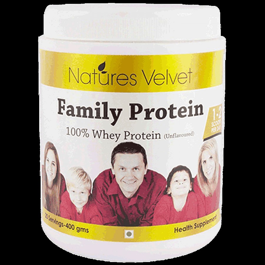 Natures Velvet Family Protein - Unflavoured