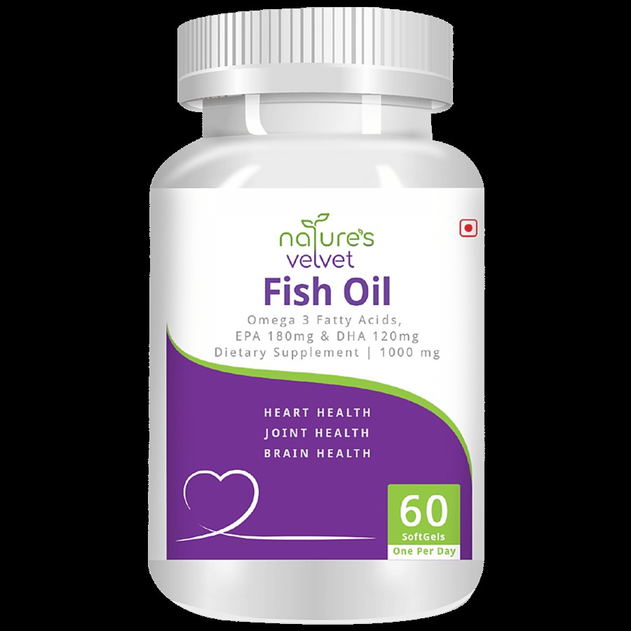 Natures Velvet Fish Oil Omega 3