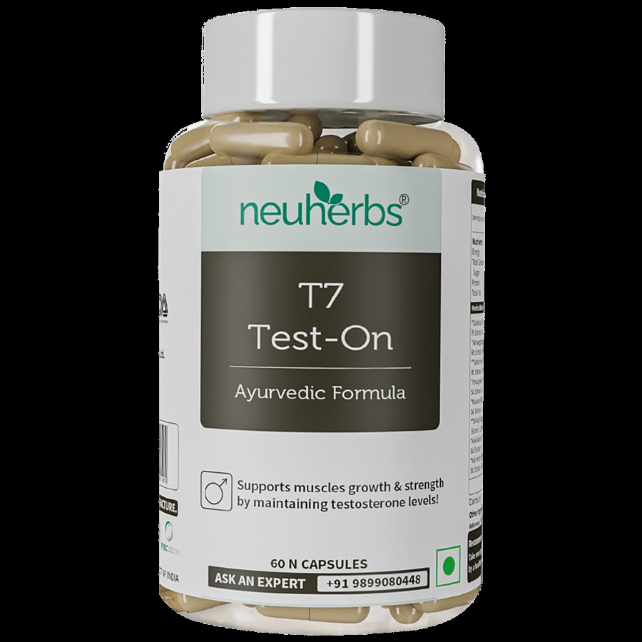 Neuherbs T7 Ultra Testosterone Booster - Veg Capsules