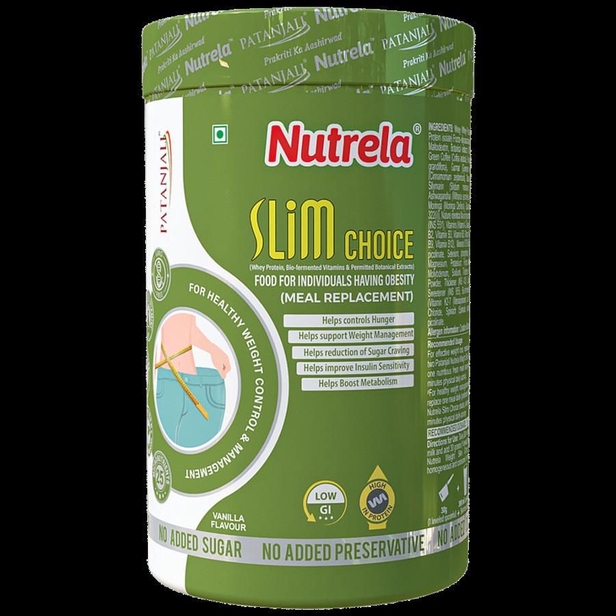 Nutrela Slim Choice - Vanilla Flavour