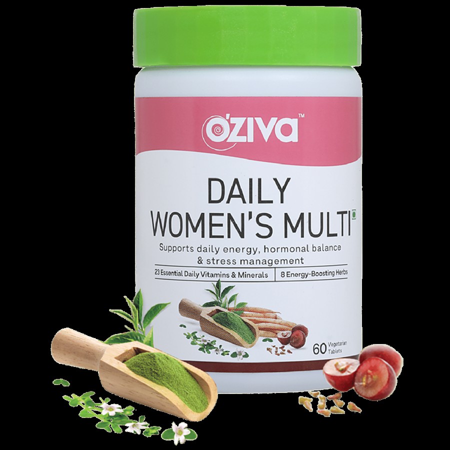 O'ZIVA Daily Women Multivitamins Tablets - Vegetarian