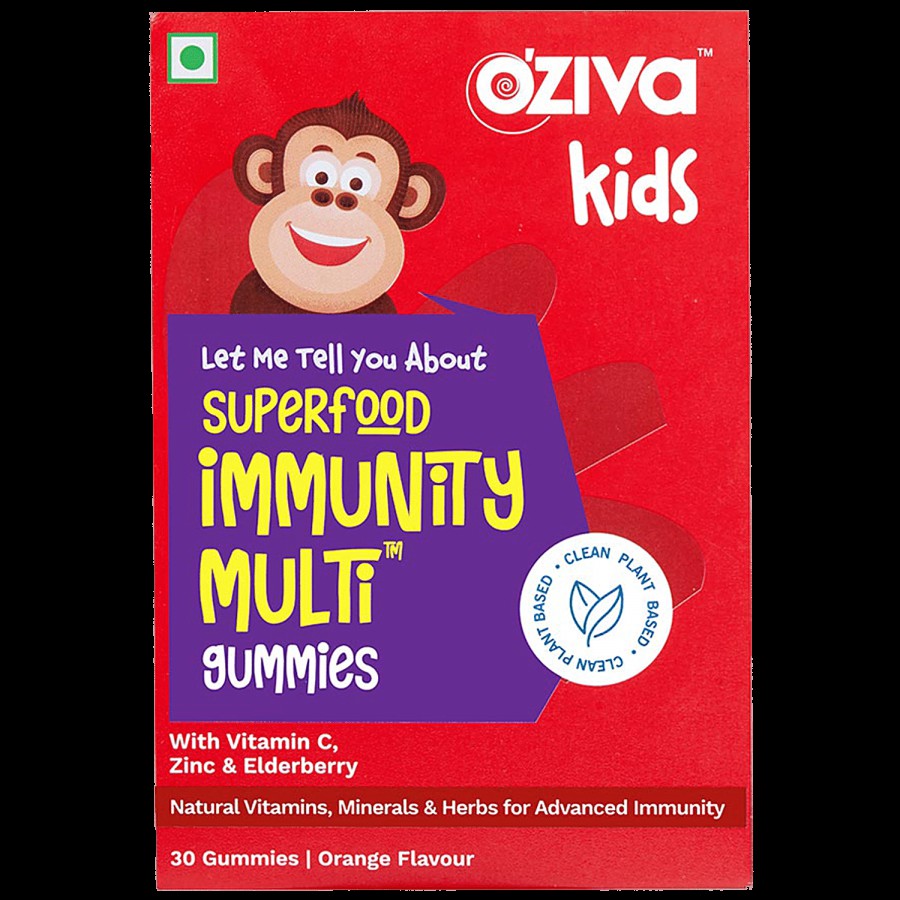 O'ZIVA Kids - Superfood Immunity Multi Gummies