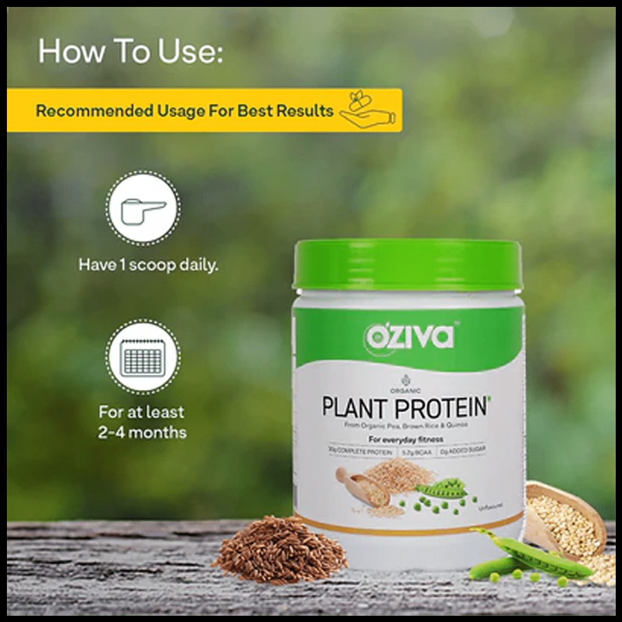 O'ZIVA Organic Plant Protein - Made From Pea