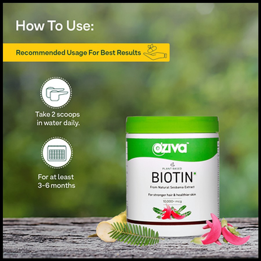 O'ZIVA Plant Based Biotin - 10