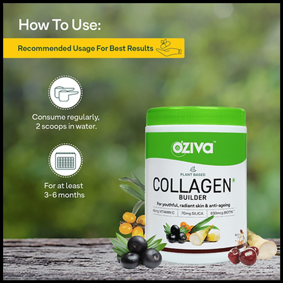 O'ZIVA Plant Based Collagen Builder - Silica