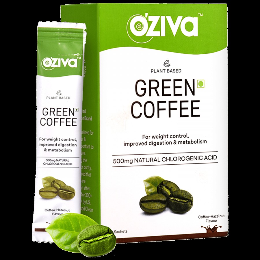 O'ZIVA Plant Based Green Coffee For Better Weight Control