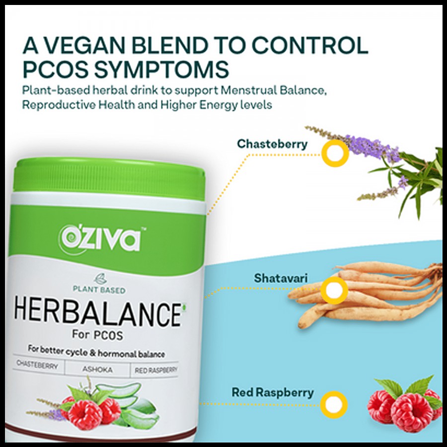 O'ZIVA Plant Based Herbalance - For PCOS