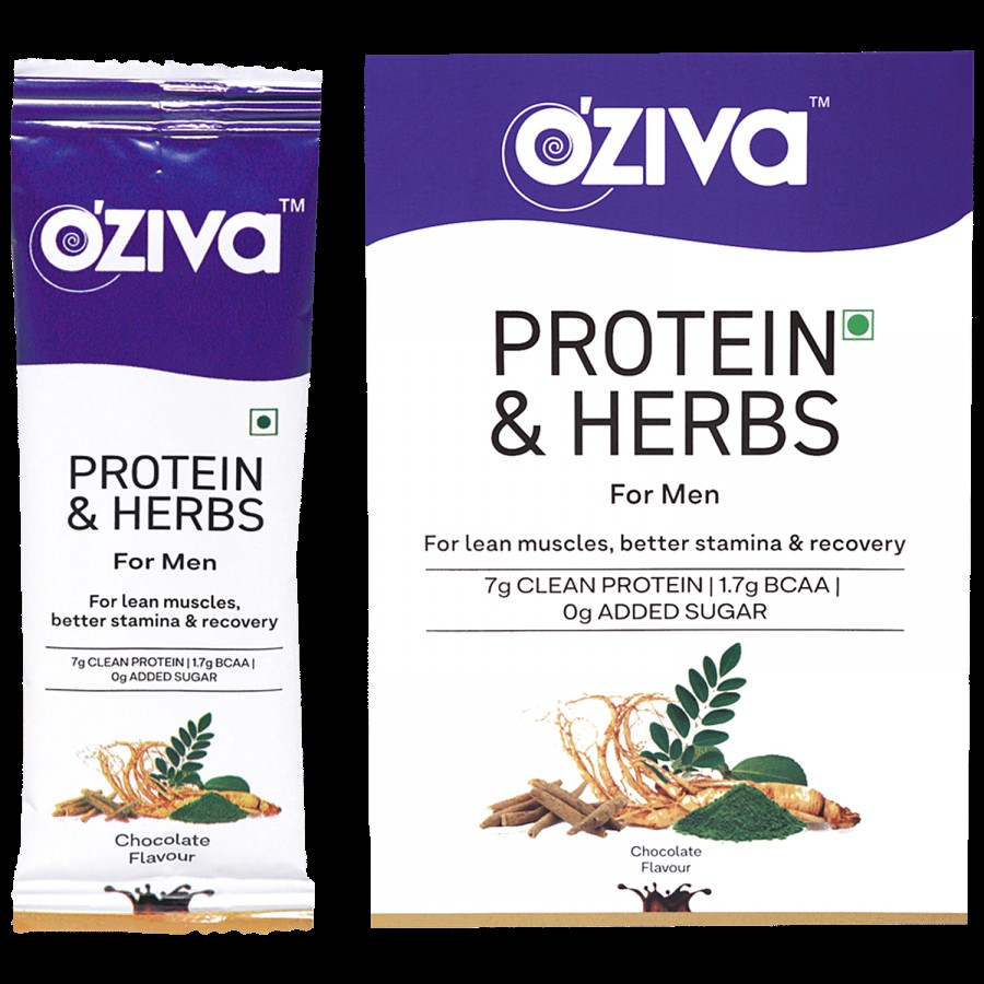 O'ZIVA Protein & Herbs For Men - Chocolate