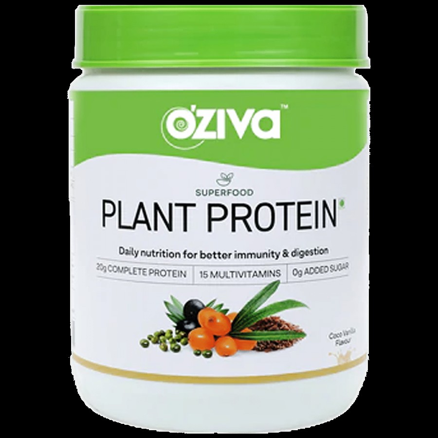 O'ZIVA Superfood Plant Protein - Improves Immunity & Digestion