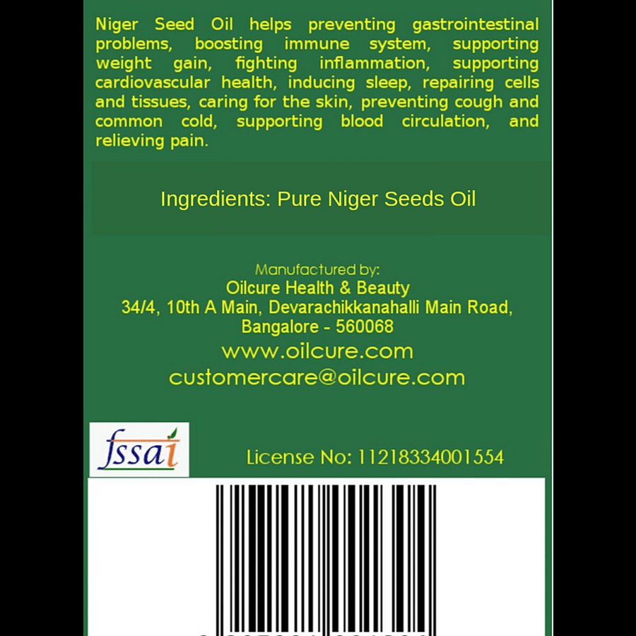 Oilcure Oilcure Niger Seed Oil