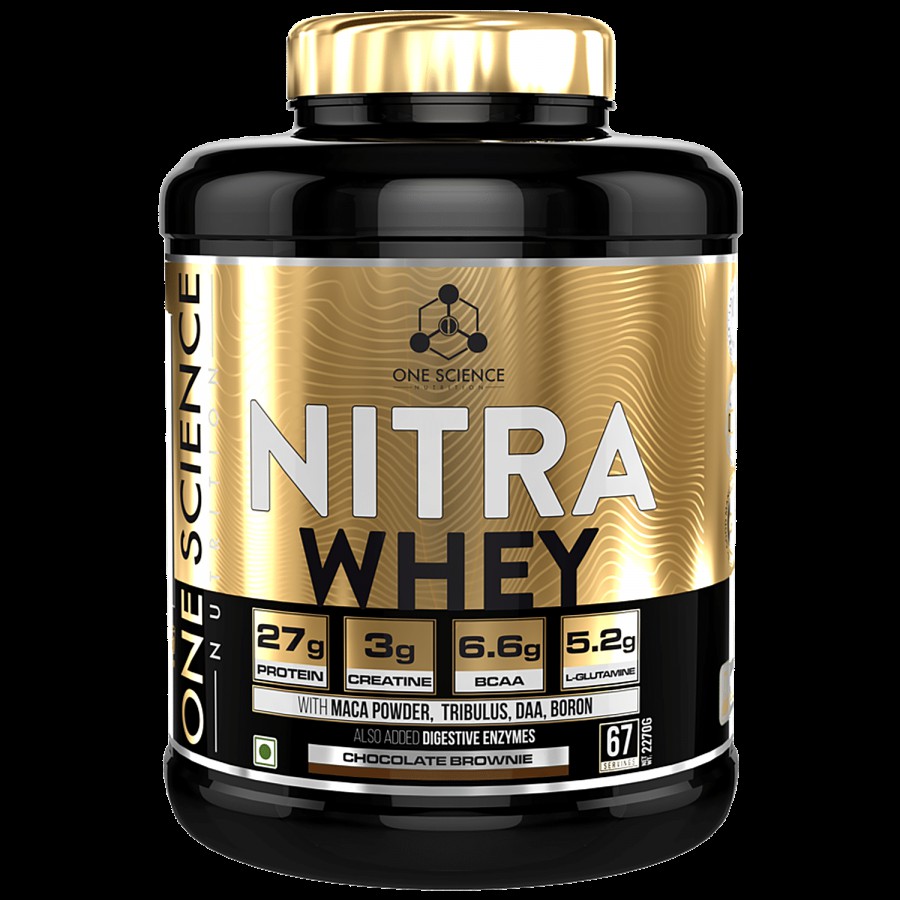 One Science Nutrition Nitra Whey Protein - Strengthens Muscles