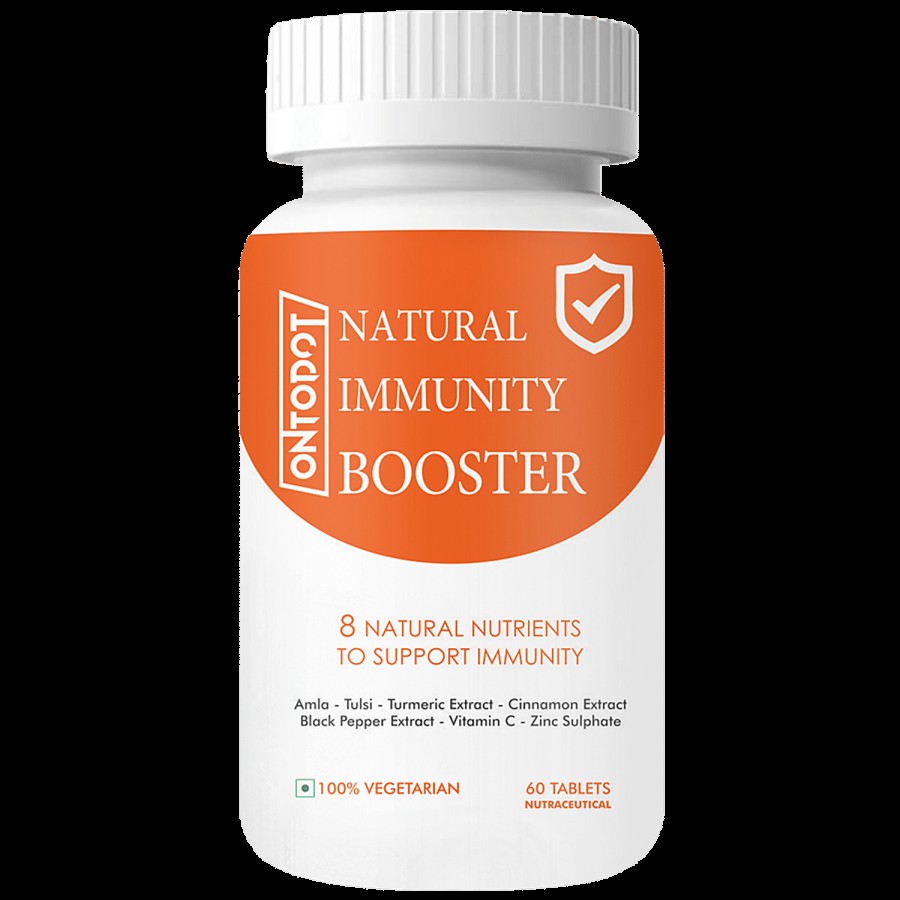 Ontodot Natural Immunity Booster Tablets - With Amla & Zinc