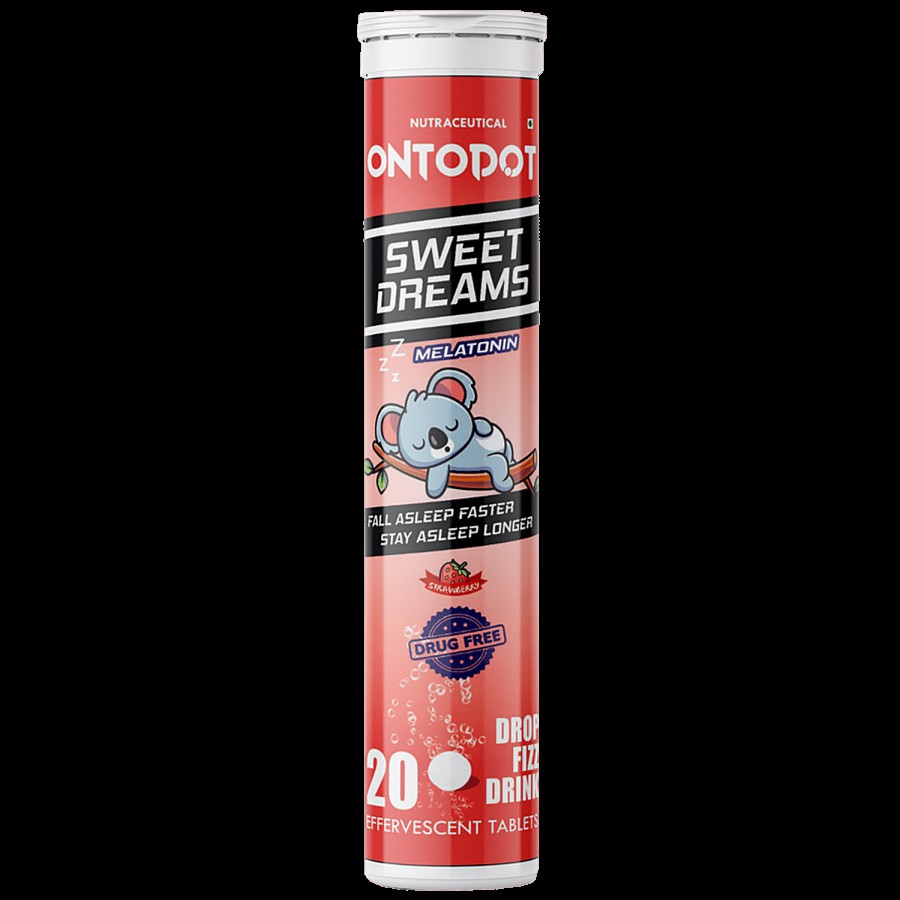 Ontodot Sweet Dreams Melatonin - Effervescent Tablets