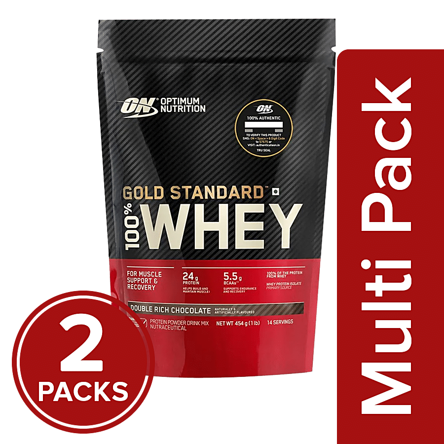 Optimum Nutrition Gold Standard 100% Whey Protein - Double Rich Chocolate