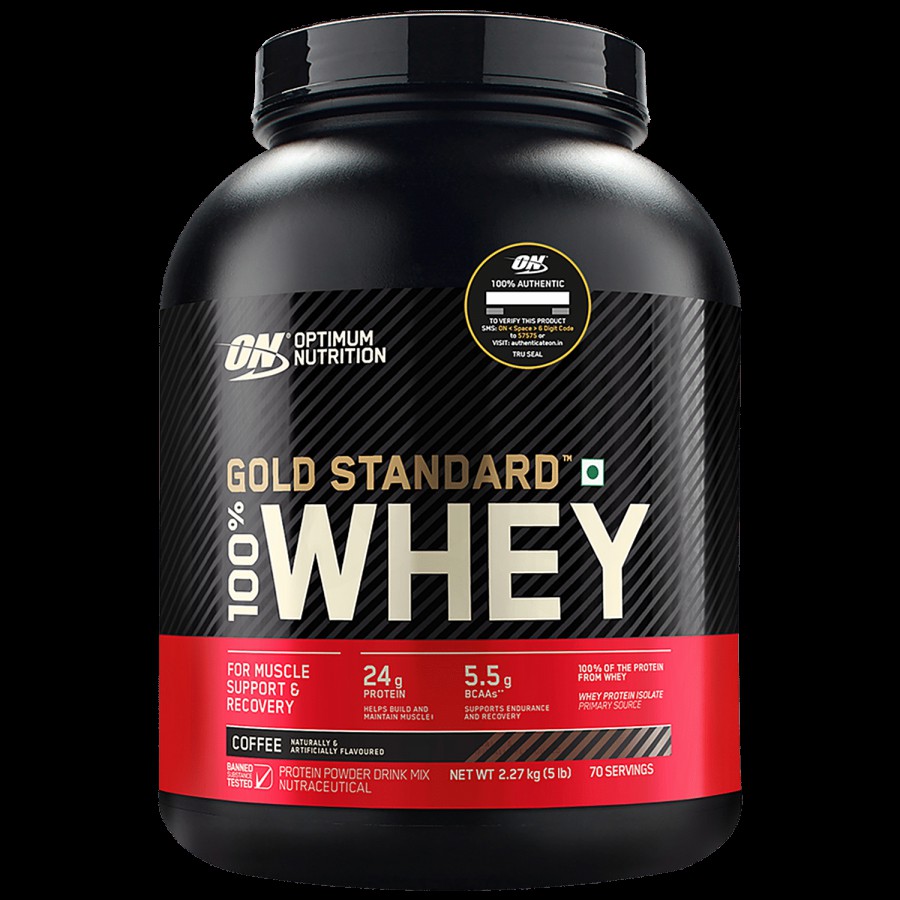 Optimum Nutrition Gold Standard 100% Whey Protein Isolate - Coffee