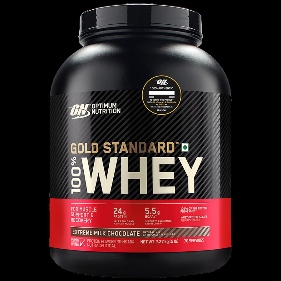 Optimum Nutrition Gold Standard 100% Whey Protein Isolate - Extreme Milk Chocolate