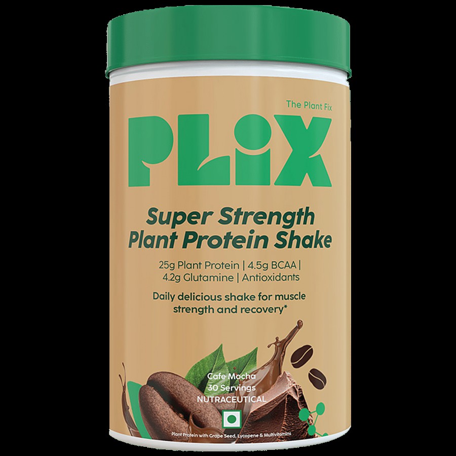 PLIX Sport Strength Plant Protein Powder - Boosts Immunity Levels