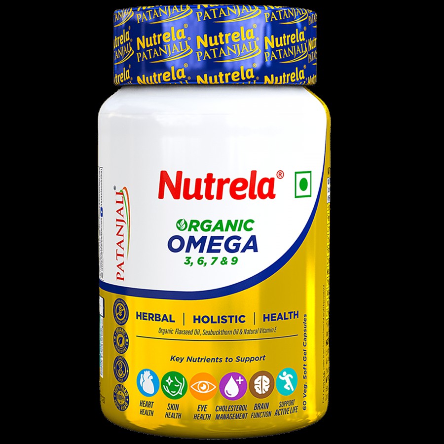 Patanjali Nutrela Organic Omega 3