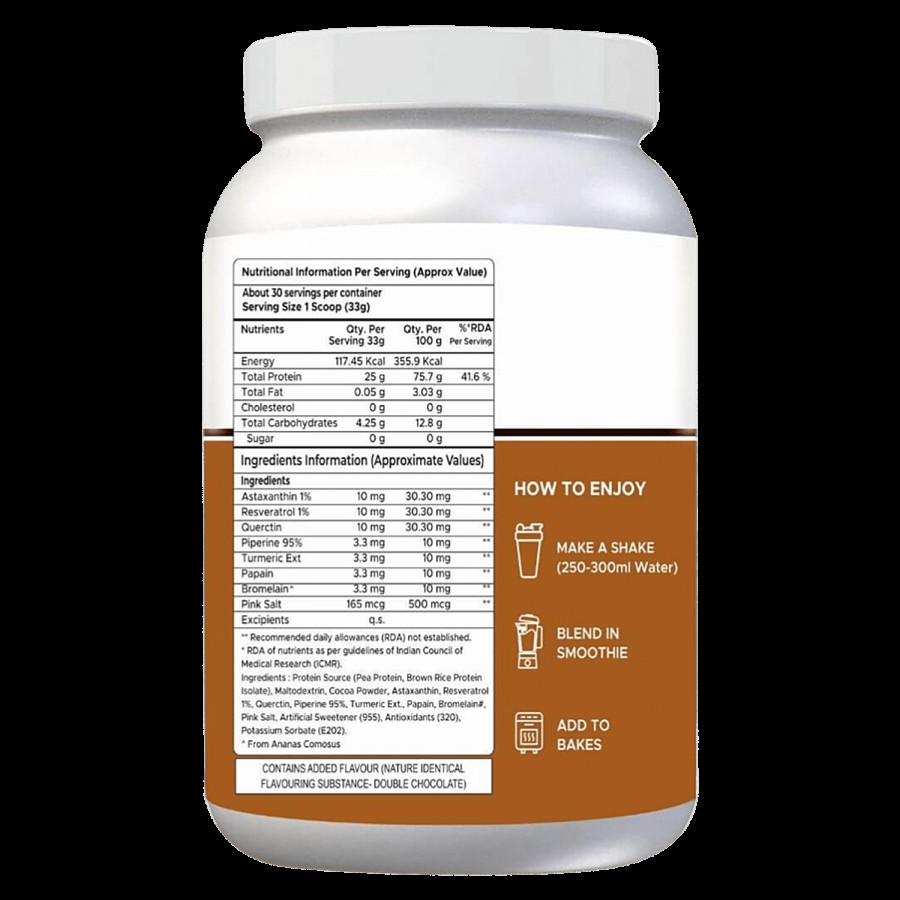 PlantVita Fuel Protein Powder - 100% Plant-Made