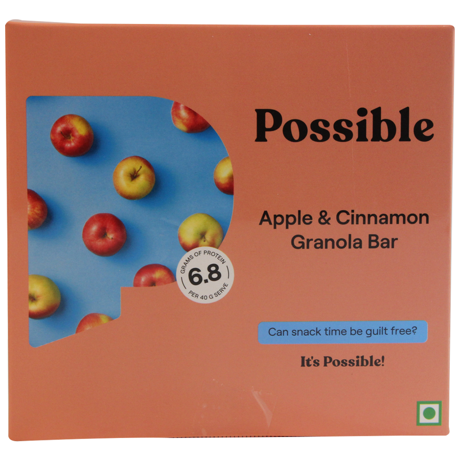 Possible Granola Bar - Apple Cinnamon