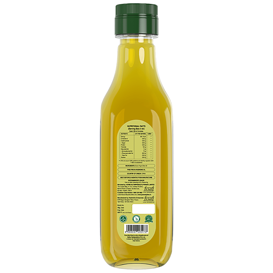 Pure Nutrition  Pure Nutrition Raw Cold Pressed Virgin Olive Oil