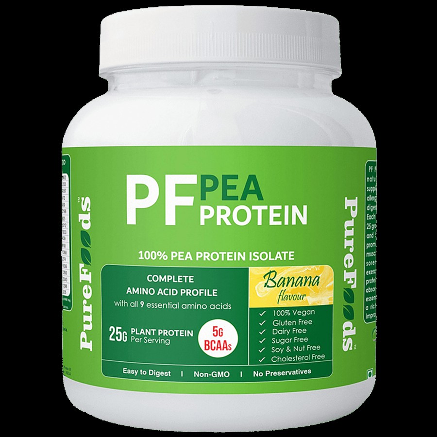 PureFoods Pf Pea Protein Banana Flavour