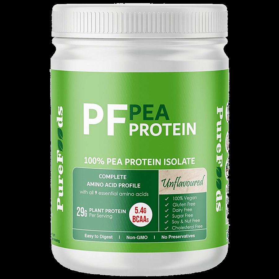 PureFoods Pf Pea Protein Unflavoured