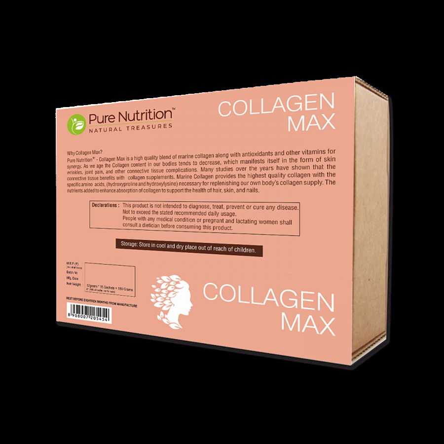 Pure Nutrition  Collagen Max - Boosts Skin & Hair Health