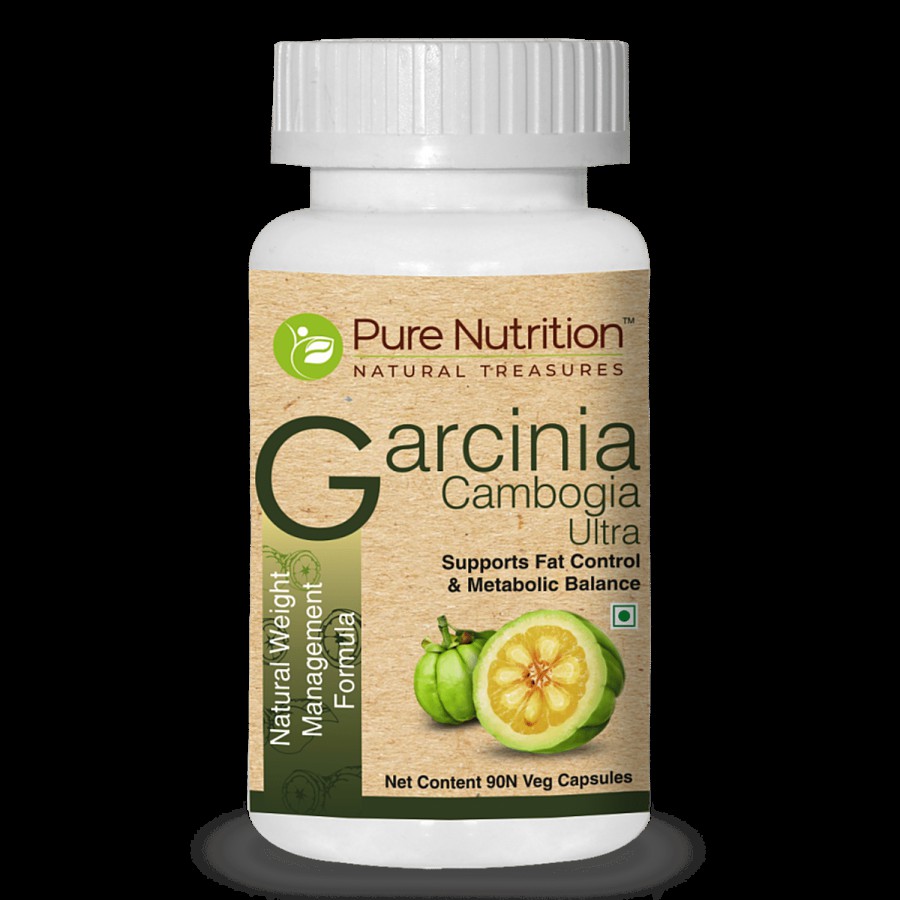 Pure Nutrition  Garcinia Cambogia Ultra Capsule - Supports Fat Control & Metabolic Balance