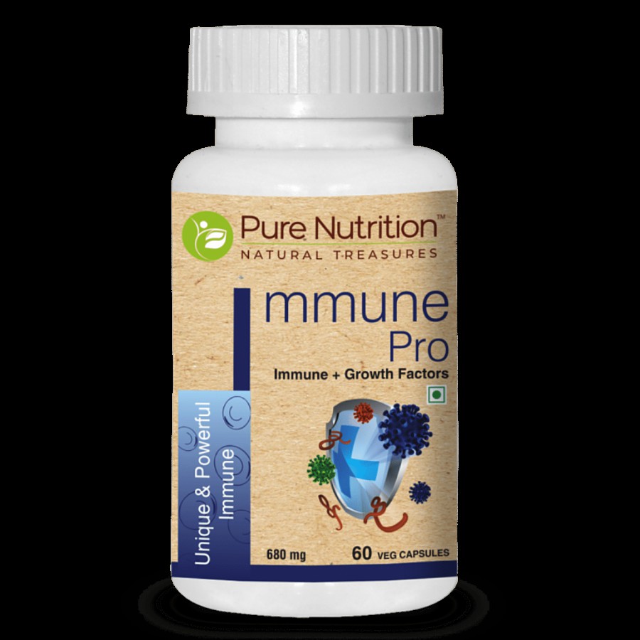 Pure Nutrition  Immune Pro Capsules - Improves Immunity