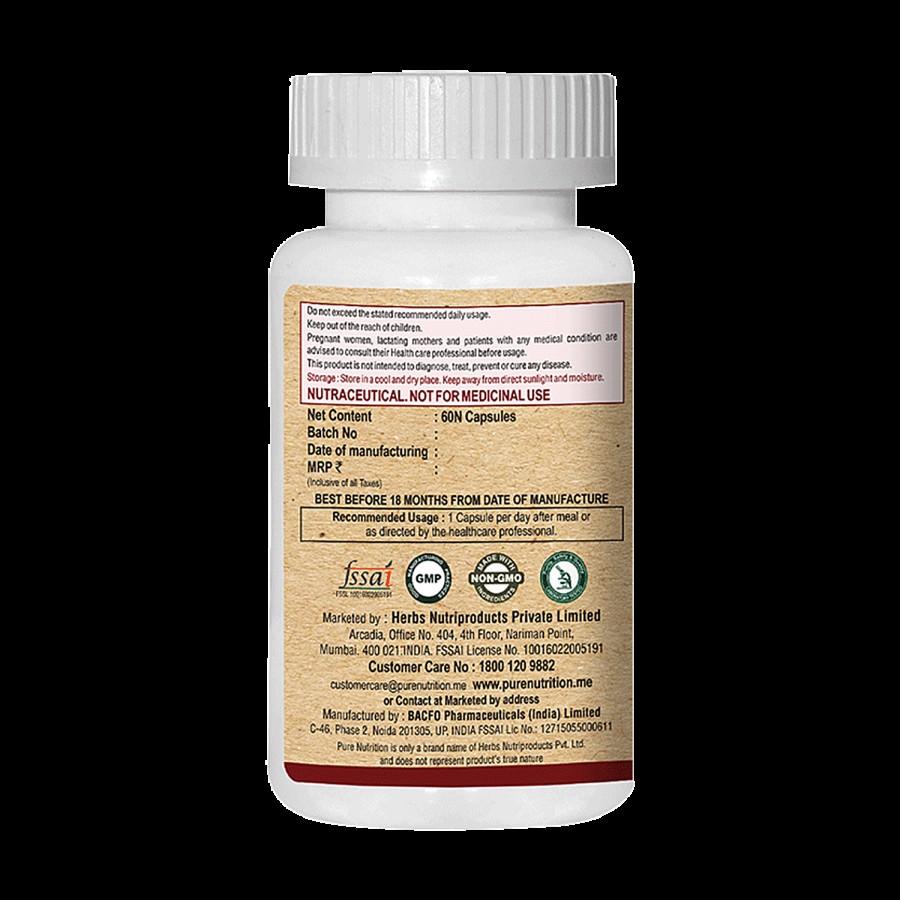 Pure Nutrition  Lung Detox