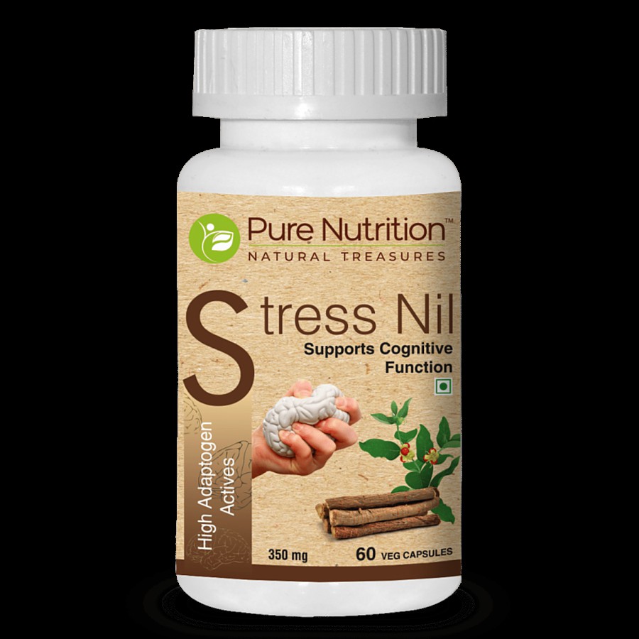 Pure Nutrition  Stress Nil Tablet - Supports Cognitive Functions