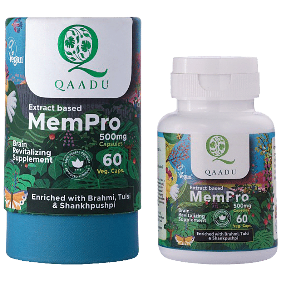 Qaadu Mempro - Brain Revitalising Supplement