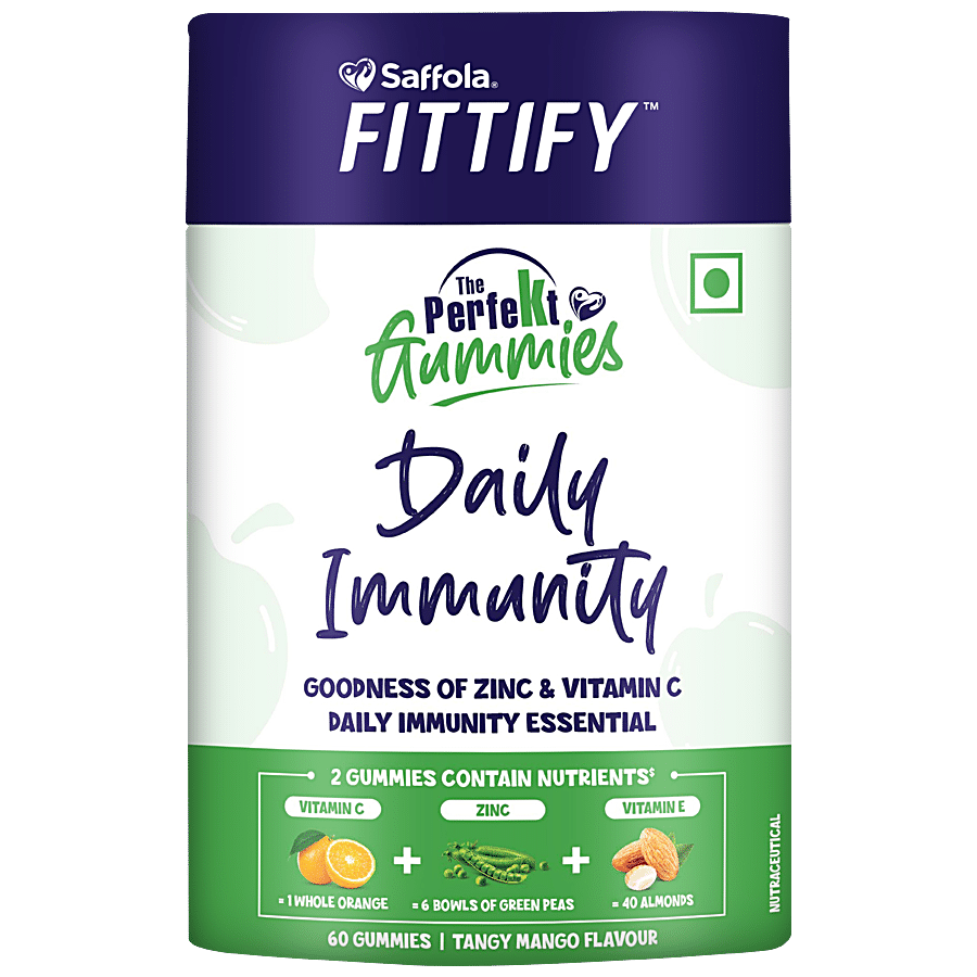 Saffola FITTIFY The Perfekt Gummies - For Daily Immunity