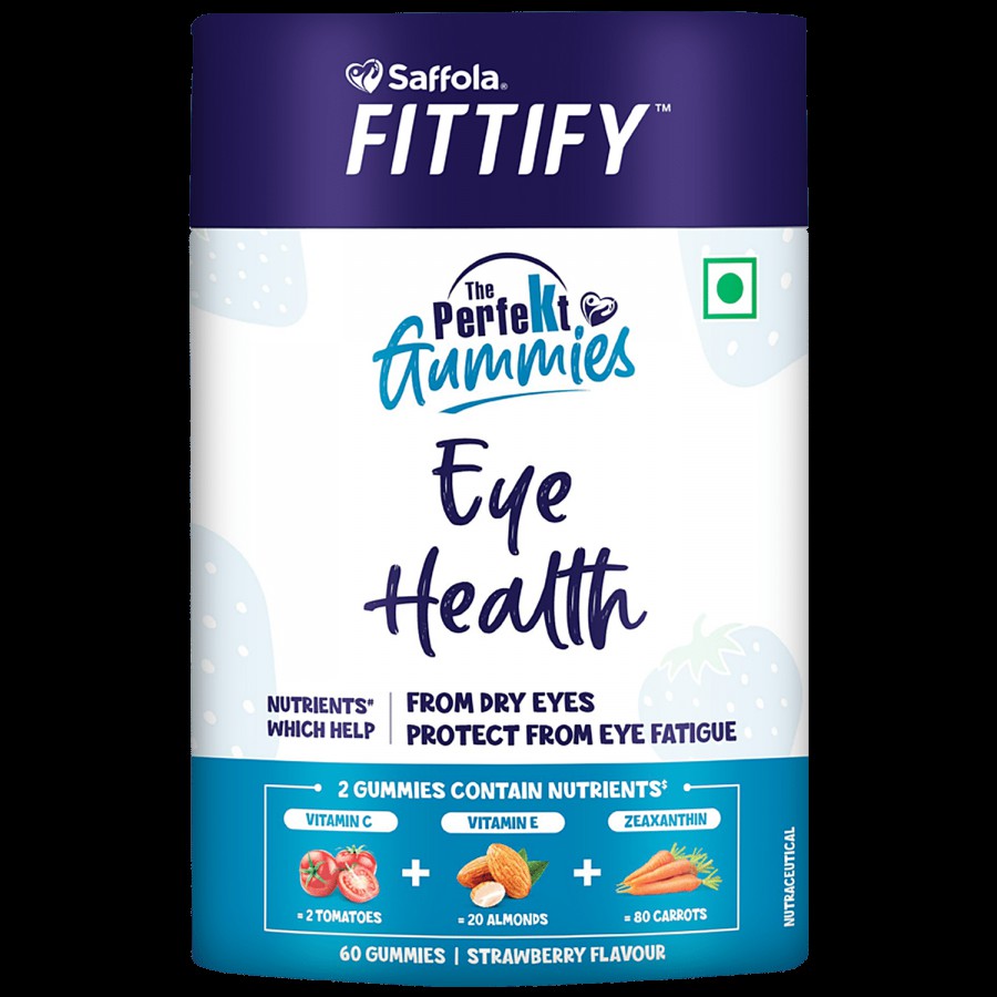 Saffola FITTIFY The Perfekt Gummies - For Eye Health