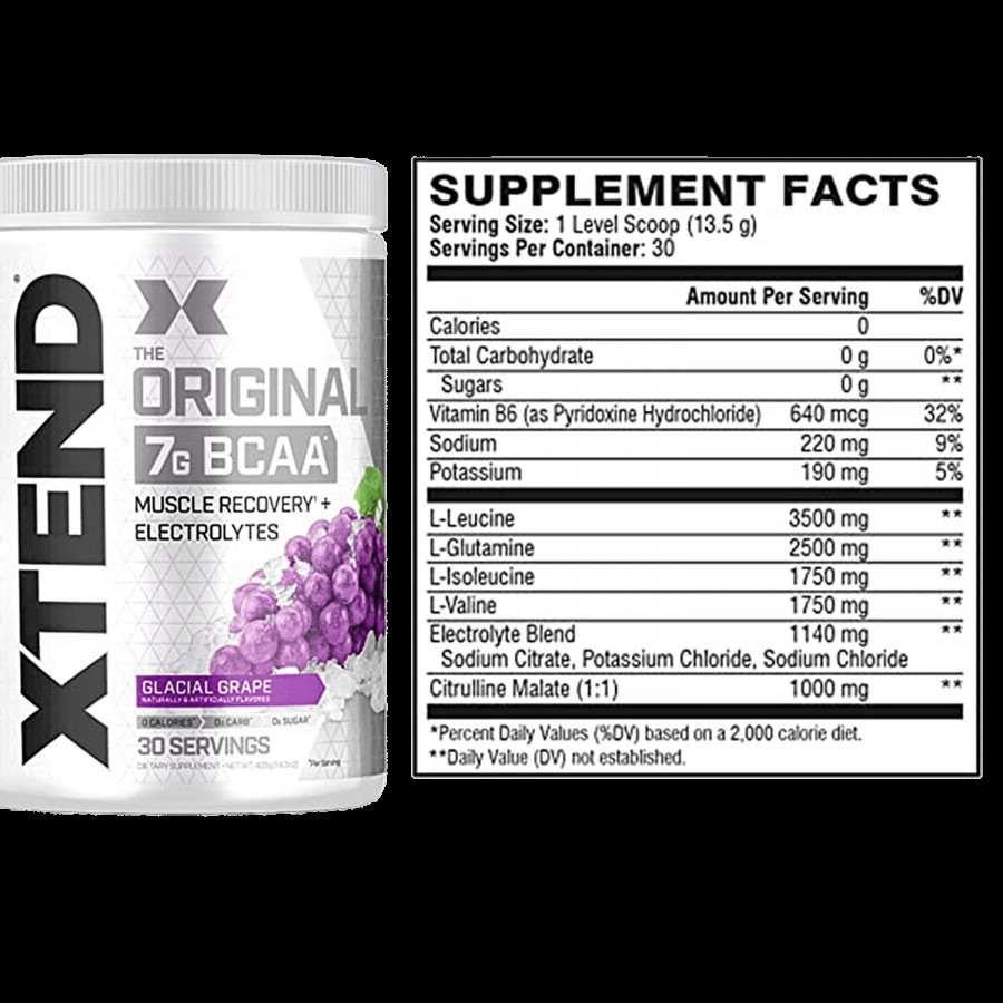 Scivation Xtend BCAA 7 g - Grapes