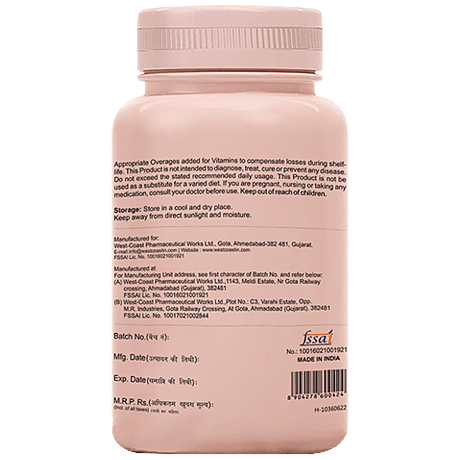 SheNeed PCOS Vitamin Capsules - For Women