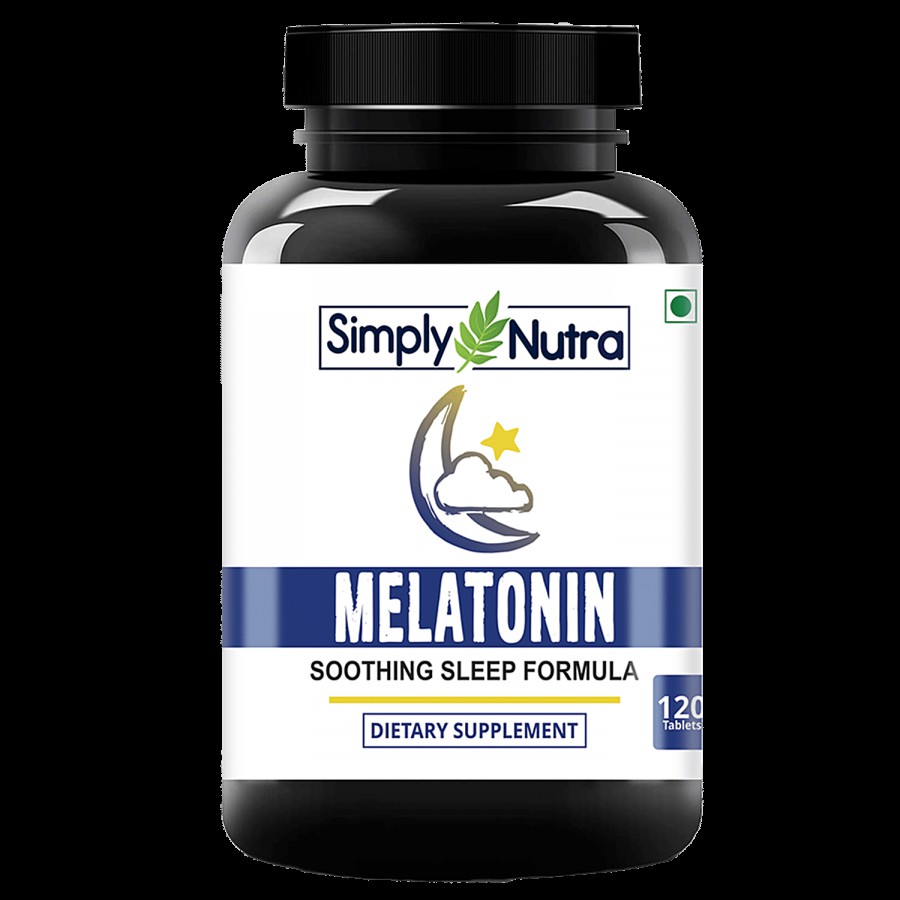 Simply Nutra Melatonin Dietary Supplement Tablets - Sleep Formula