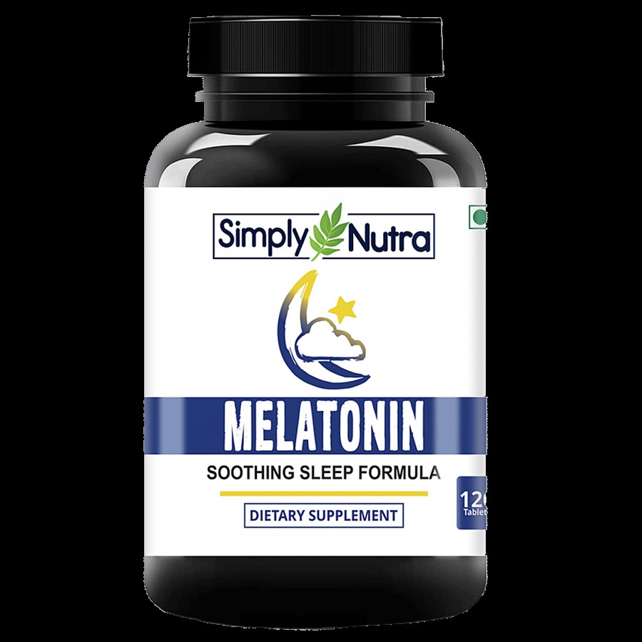 Simply Nutra Melatonin Dietary Supplement Tablets - Sleep Formula