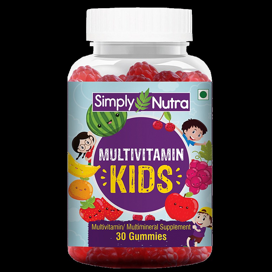 Simply Nutra Multivitamin Supplement Gummies - For Kids